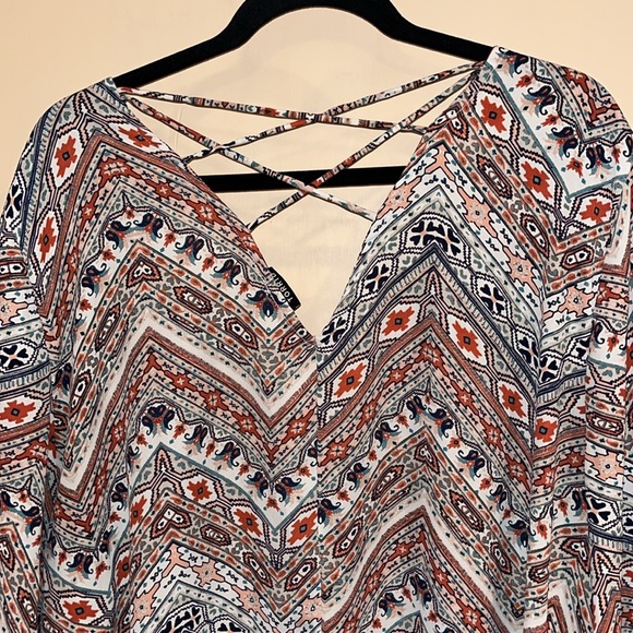 Torrid Tunic 3/4 sleeve size 2 - Picture 7 of 9